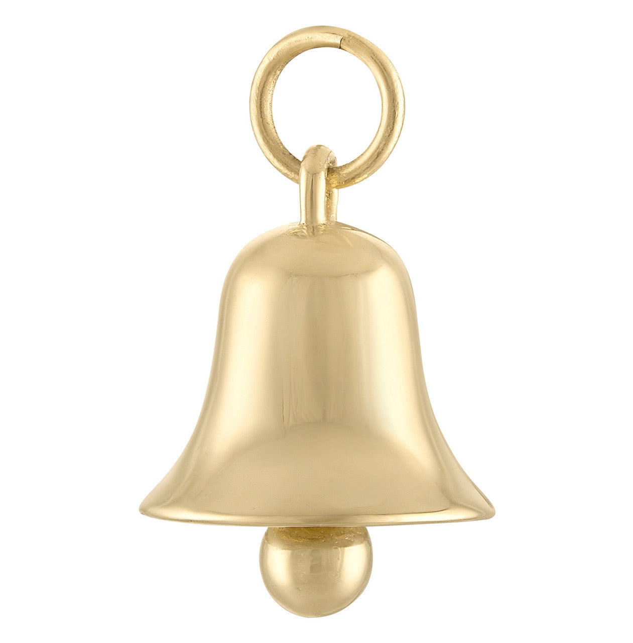 Ringing Bell 14k Gold Charm